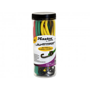Master Lock Bungee Jar 6 Pieces