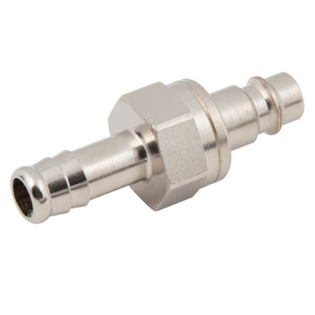 06MM HOSETAIL ANTI-WHIP PLUG NICKEL