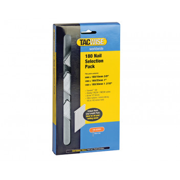Tacwise 180 18 Gauge Nail Selection Pack 4000