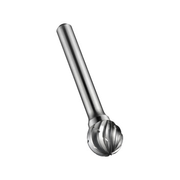 8mm Carbide Rotary Burr, Ball End, Shape D (P707)