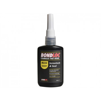 Bondloc B222 Screwlock Low Strength Threadlocker 50ml