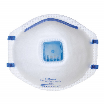 P209 FFP2 Valved - Blister Pack(3) White