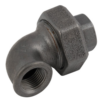3/4BSP EQU.UNI.90TAPER ELB.BLK