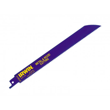 IRWIN Sabre Saw Blade 610R 150mm Metal & Wood Cutting Pack of 5