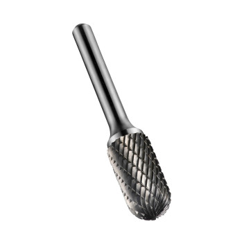 9.6mm Carbide Rotary Burr, Ball Nosed Cylinder, Shape C (P805)