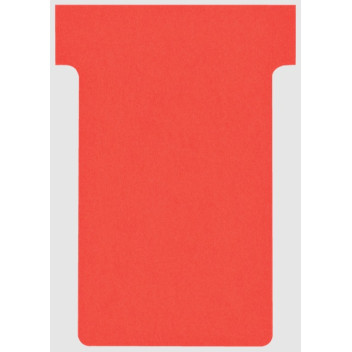 Nobo Tcard Size2 Red Pk100 38906