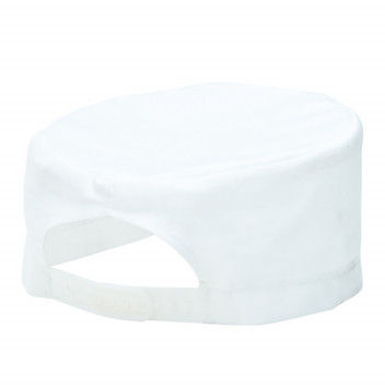 S899 Chefs Skull Cap White