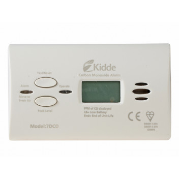 Kidde 7DCOC Digital Carbon Monoxide Alarm (10-Year Sensor)