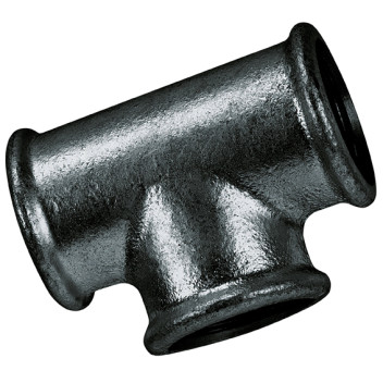 1/4\"BSP F90 EQUAL TEE BLACK