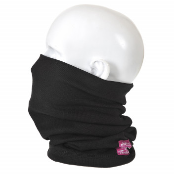 FR19 Flame Resistant Anti-Static Neck Tube Black