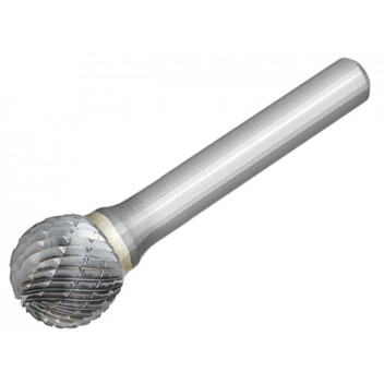 Dormer Solid Carbide Bright Rotary Burr Ball 6.3 x 3mm