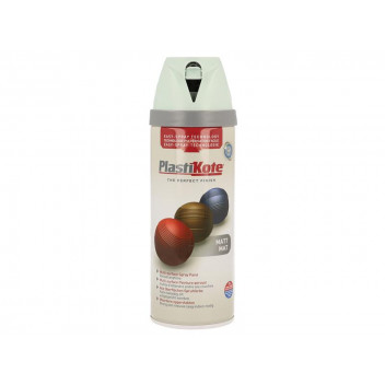 PlastiKote Twist & Spray Matt Duck Egg Blue 400ml