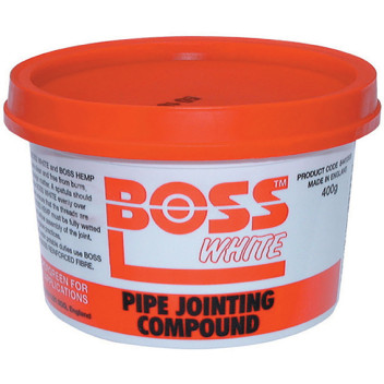 BOSS WHITE JOINTING PASTE 400GRM TUB