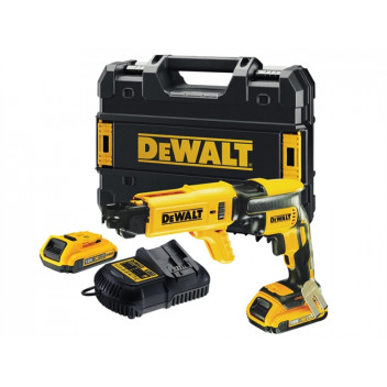 DEWALT DCF620D2K Brushless Collated Drywall Screwdriver 18V 2 x 2.0Ah Li-ion