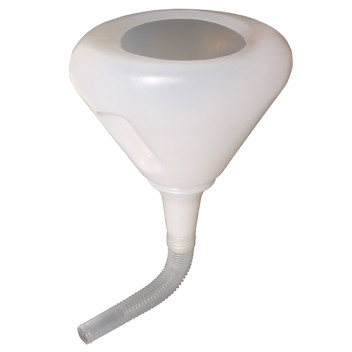 6\" ANTI-SPILL UK TYPE FUNNEL C/W STRAIGHTAINE