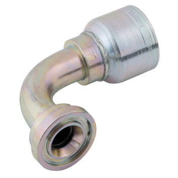 FLB Split Flange x Hose 90? Swept Elbow Hose ID 1\"