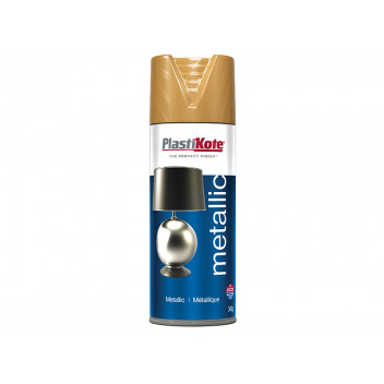 PlastiKote Metallic Spray Antique Gold 400ml