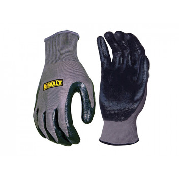 DEWALT DPG66 Nitrile Nylon Gloves - Large