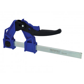 Faithfull Heavy-Duty Lever Clamp Capacity 160mm