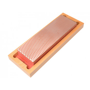 DMT Diamond Whetstone 200mm Wooden Box Red 600 Grit Fine