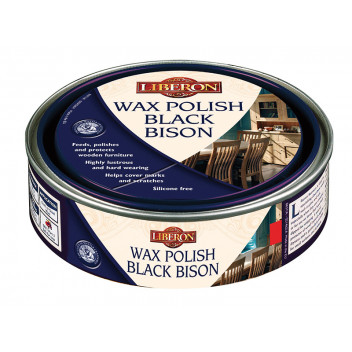 Liberon Wax Polish Black Bison Medium Oak 500ml