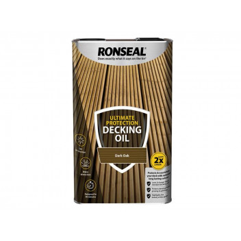 Ronseal Ultimate Protection Decking Oil Dark Oak 5 litre
