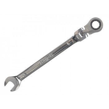 Faithfull Ratchet Combination Spanner Flex Head CV 8mm