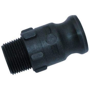 CAMLOCK PART F 11/2\" NPT POLYPROPYLENE