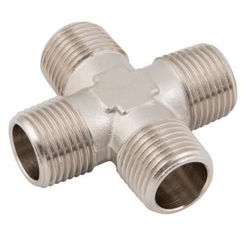 1/8\" BSPT Male Equal Cross