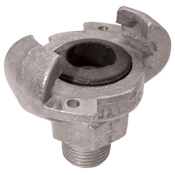 CLAW COUPLING 1/2\" BSP MALE PLATED