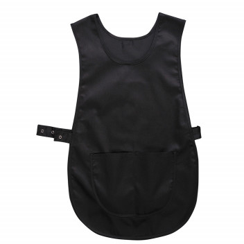 S843 Tabard with Pocket Black SM