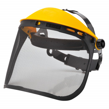 PW93 Browguard with Mesh Visor Black