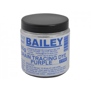 Bailey 3592 Drain Tracing Dye - Purple