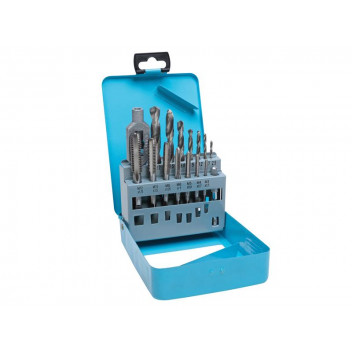 BlueSpot Tools Drill & Tap Set, 15 Piece