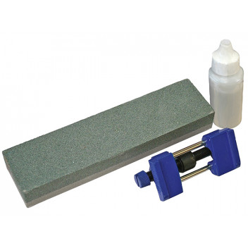 Faithfull Oilstone 200mm & Honing Guide Kit