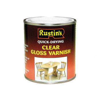 Rustins Quick Dry Varnish Gloss Clear 1 litre
