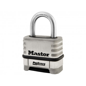 Master Lock ProSeries Stainless Steel 4 Digit Padlock 57mm