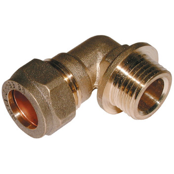 1.1/2\" BSPP Male x 42mm OD Elbow