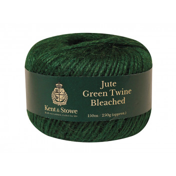 Kent & Stowe Jute Twine Bleached Green 150m (250g)