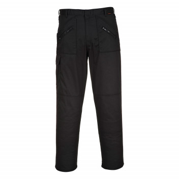 S887 Action Trousers Black Short 36