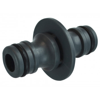 Faithfull Plastic Double Male Hose Connector