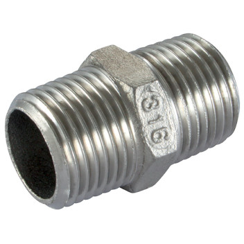EQ. NIPPLE ST. ST. 150LBS 3/4\" NPT