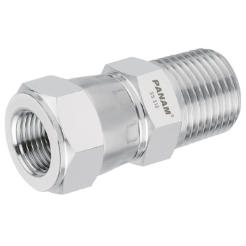 1/4\" NPT x 7/16\" JIC Male/Female