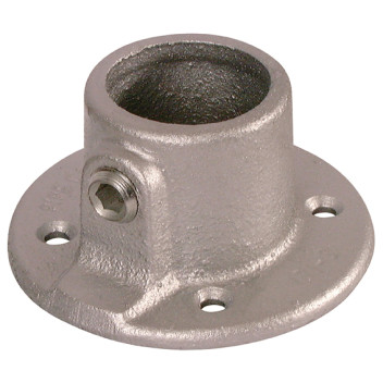 SIZE 5 WALL PLATE PIPE CLAMPS H.RAIL
