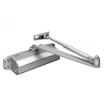 UNION CE3F Fixed Size 3 Rack & Pinion Door Closer Silver