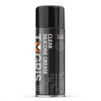 TYGRIS Clear Silicone Grease Spray 400mL Aerosol - R230