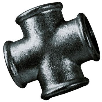 1.1/4\"BSP FEM EQUAL CROSS BLACK 180