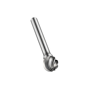 6mm Carbide Rotary Burr, Ball End, Shape D (P837)