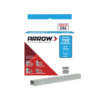 Arrow T50 Staples 10mm (3/8in) Bulk Pack 5000