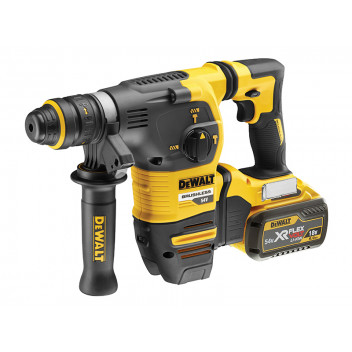 DEWALT DCH334X2 Brushless Q/C Chuck SDS Plus Hammer 18/54V 2 x 9.0/3.0Ah Li-ion